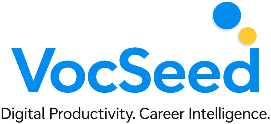 VocSeed - Digital Productivity. Career Intelligence.